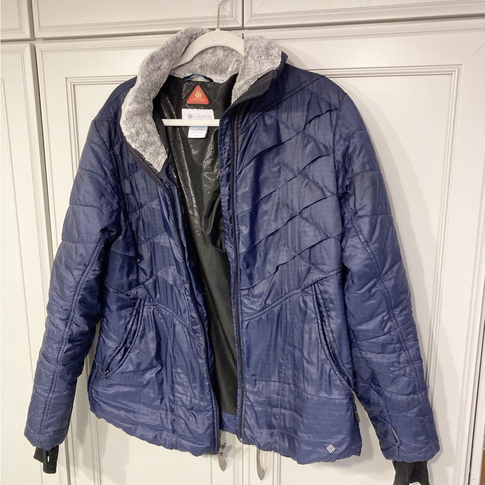 COLUMBIA Purple Omni Shield Fleece Lined Jacket - Size XL